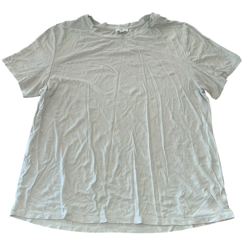 dip Casual Light Green Short Sleeve T-Shirt XL